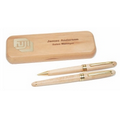 Maple Double Pen Box